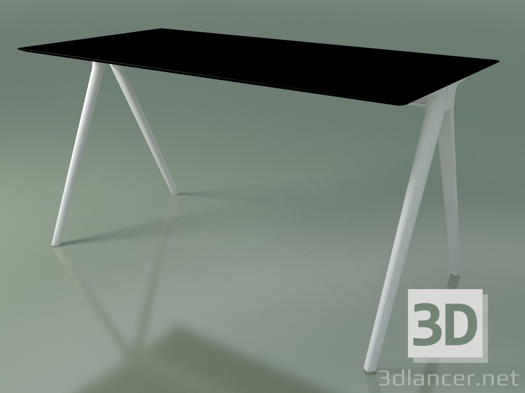 3D modeli Dikdörtgen masa 5415 (H 74 - 69x139 cm, HPL H03, V12) - önizleme