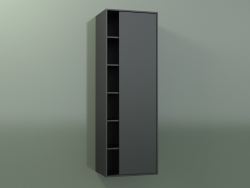 Wall cabinet with 1 right door (8CUCEDD01, Deep Nocturne C38, L 48, P 36, H 144 cm)