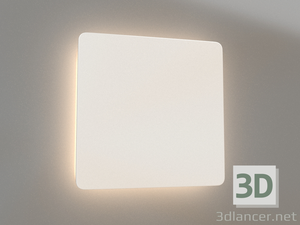 modello 3D Lampada da parete-soffitto (C0103) - anteprima