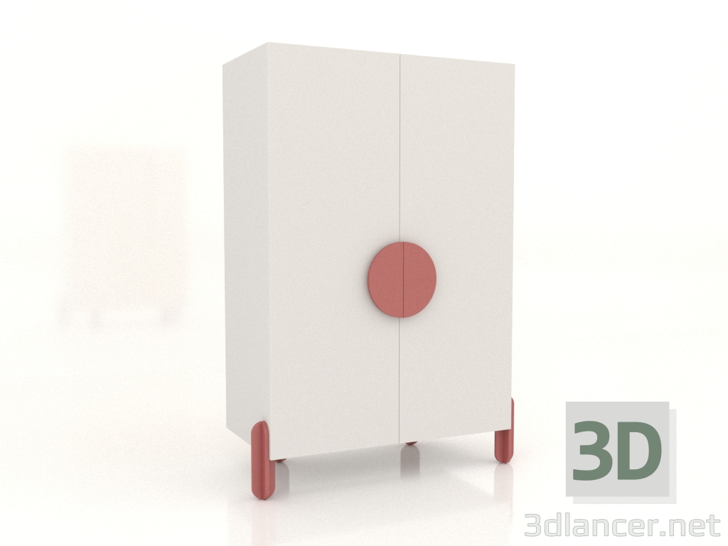 3D modeli Gardırop W2 beden L - önizleme