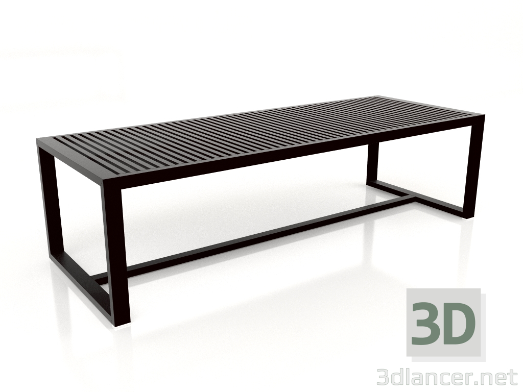 Modelo 3d Mesa de jantar 268 (preta) - preview