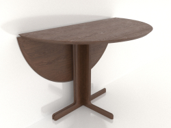Стол обеденный 1100 мм (раскладной, вариант 2, Walnut light)