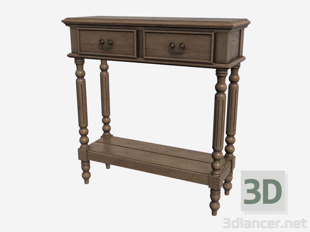 modèle 3D Table console petit MORRIS (512.017 S-2N7) - preview
