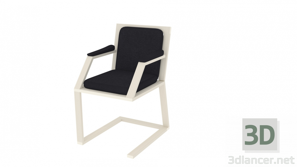 3d модель Кресло "Вектор" – превью