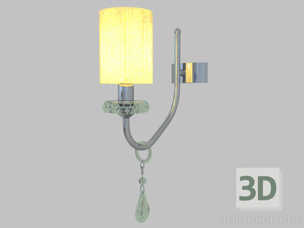 3D Modell Wandlampe (4501A) - Vorschau