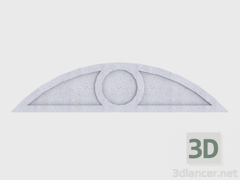 3D modeli Timpanyum (OT15B) - önizleme