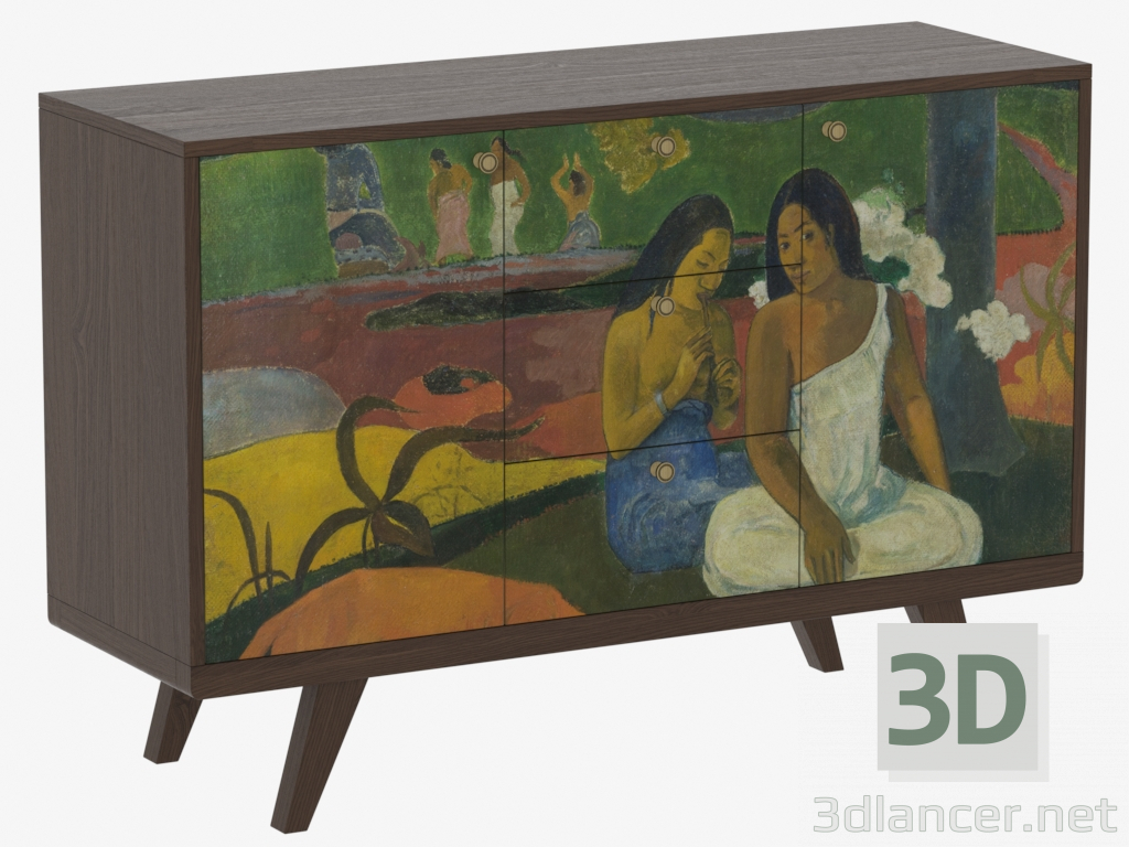 3d model Chest of drawers THIMON (IDC007005015) - preview