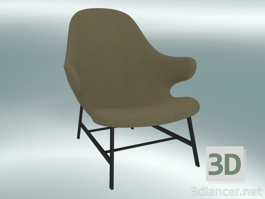 modello 3D Chaise lounge Catch (JH13, 82х92 Н 86cm, Hallingdal - 224) - anteprima