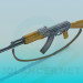 3D Modell Gewehr AK 47 - Vorschau