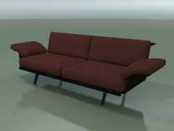 Module central Lounge 4402 (L 180 cm, Noir)