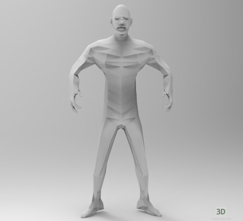 3d model Human - preview