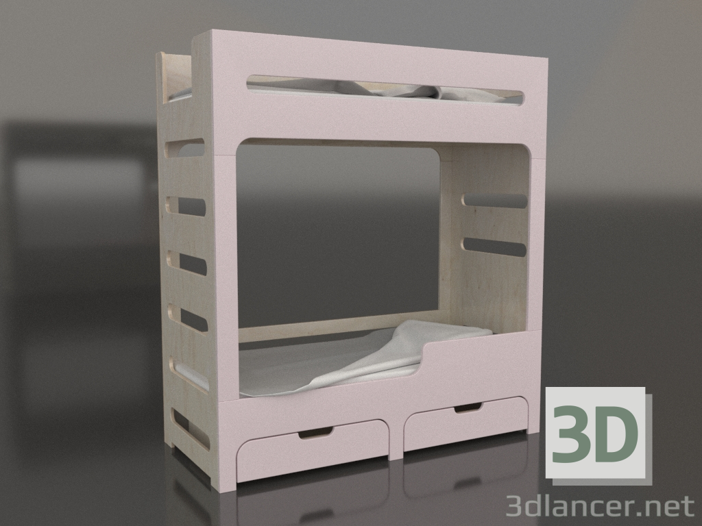 3D Modell Etagenbett MODE HR (UPDHR0) - Vorschau
