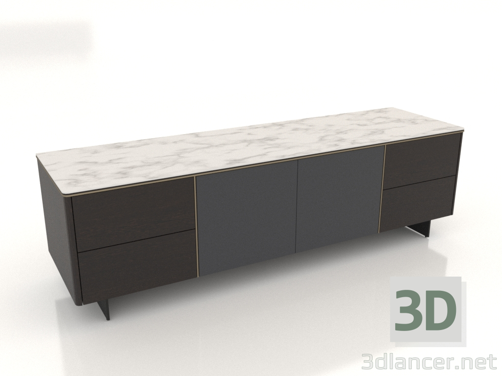 3d model TV stand ALISTER (BRV2111-3-16) - preview