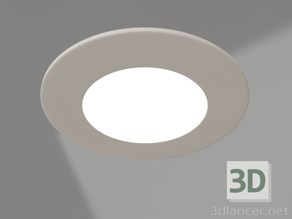 modello 3D Lampada DL-85M-4W Bianco diurno - anteprima