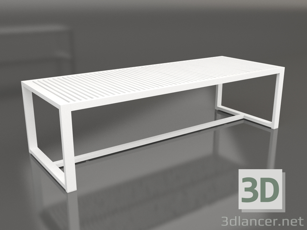 modèle 3D Table à manger 268 (Blanc) - preview