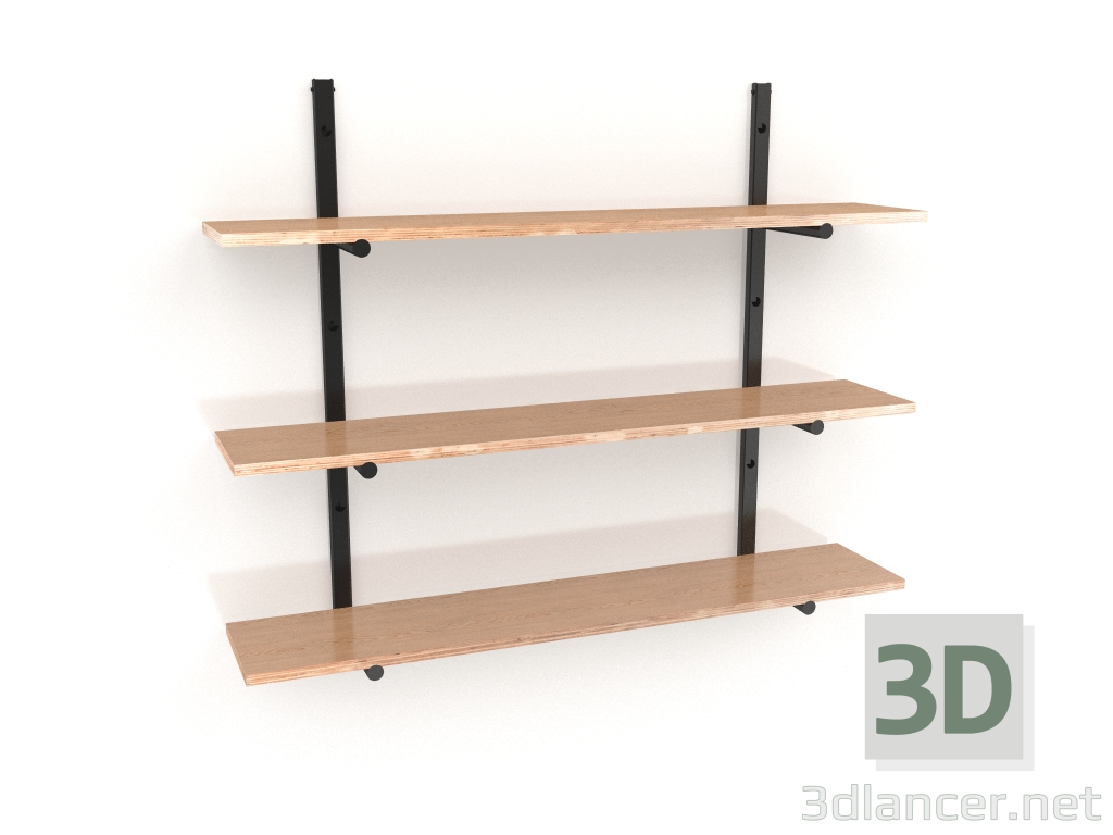 3d model Bundy hanging shelves - preview