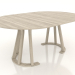 3d model Mesa de comedor TRANSFORM 1800x1200 mm (roble aclarado) - vista previa