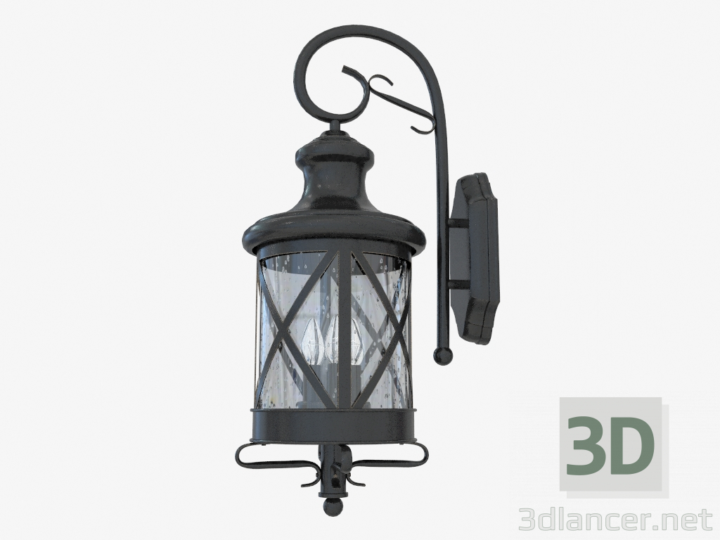 3d модель Уличный настенный светильник Sation (4045 3W) – превью