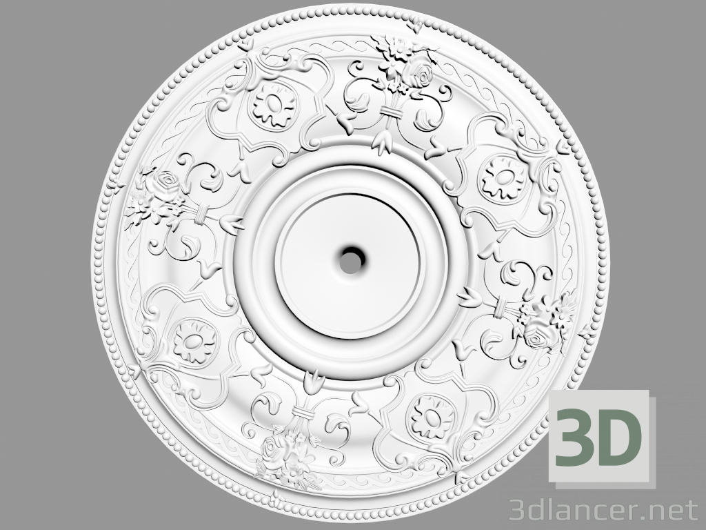 3d model Ceiling outlet (P46) - preview