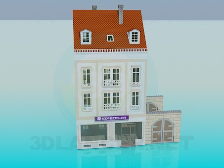3d модель Дом – превью 3d модель Дом – превью