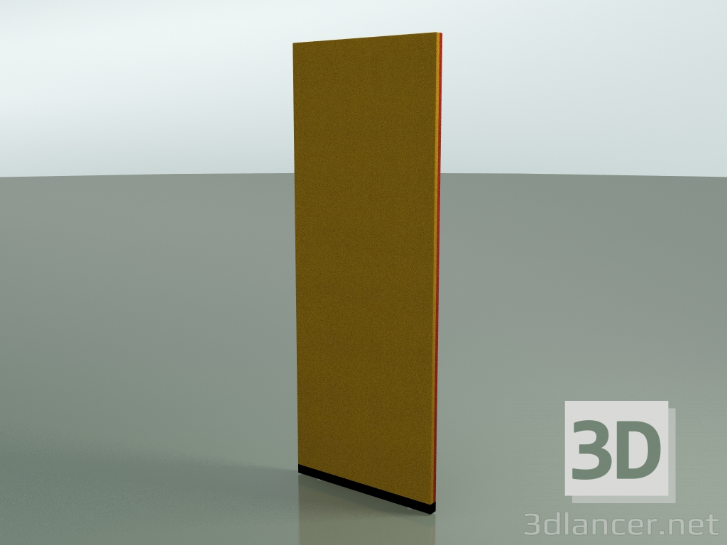 3D Modell Rechteckige Platte 6408 (167,5 x 63 cm, zweifarbig) - Vorschau