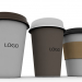 modello 3D di Tazza da caffè (3 diversi stili di tazze e tappi) comprare - rendering