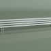 3d model Radiador horizontal RETTA (4 secciones 2000 mm 40x40, blanco mate) - vista previa
