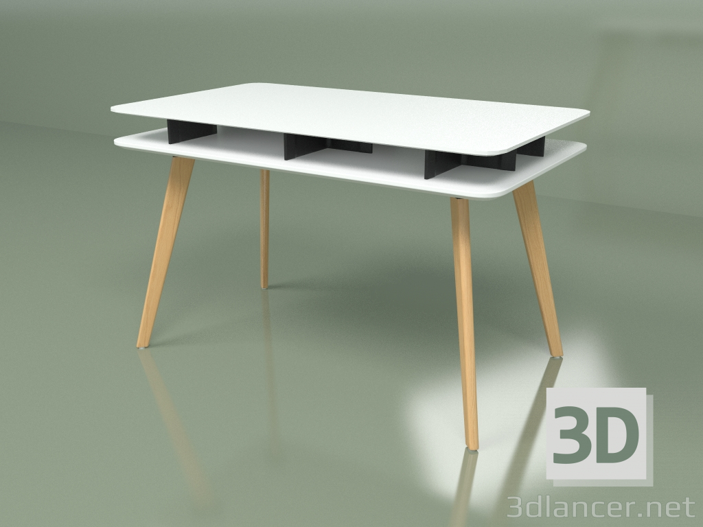 modèle 3D Bureau Stretto - preview