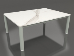 Table basse 70×94 (Gris ciment, DEKTON Aura)