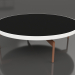 3 डी मॉडल गोल कॉफ़ी टेबल Ø120 (सफ़ेद, डेकटन डोमूस) - पूर्वावलोकन