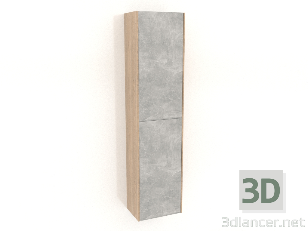 3D modeli Askılı kalem kutusu 36,5 cm (MOB0535DB+MOB0735BS) - önizleme