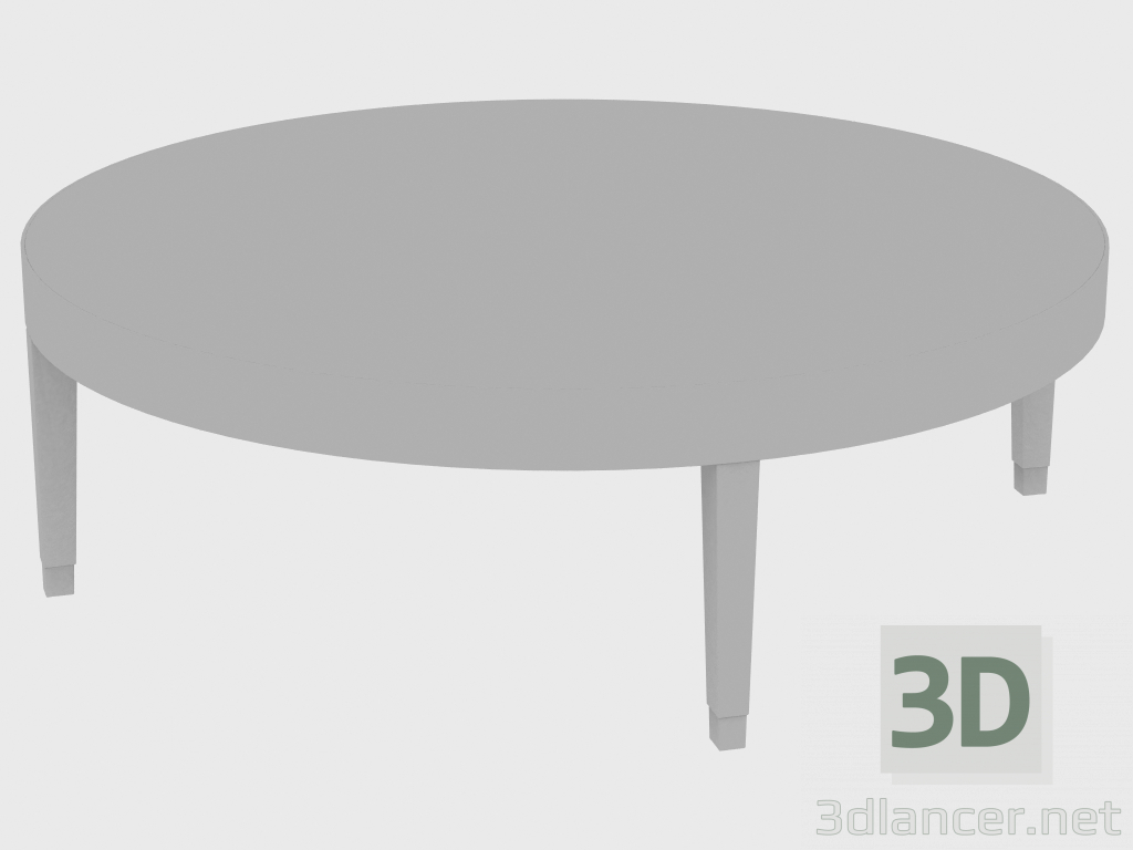 Modelo 3d Mesa de café mesa pequena (d120xh35) - preview