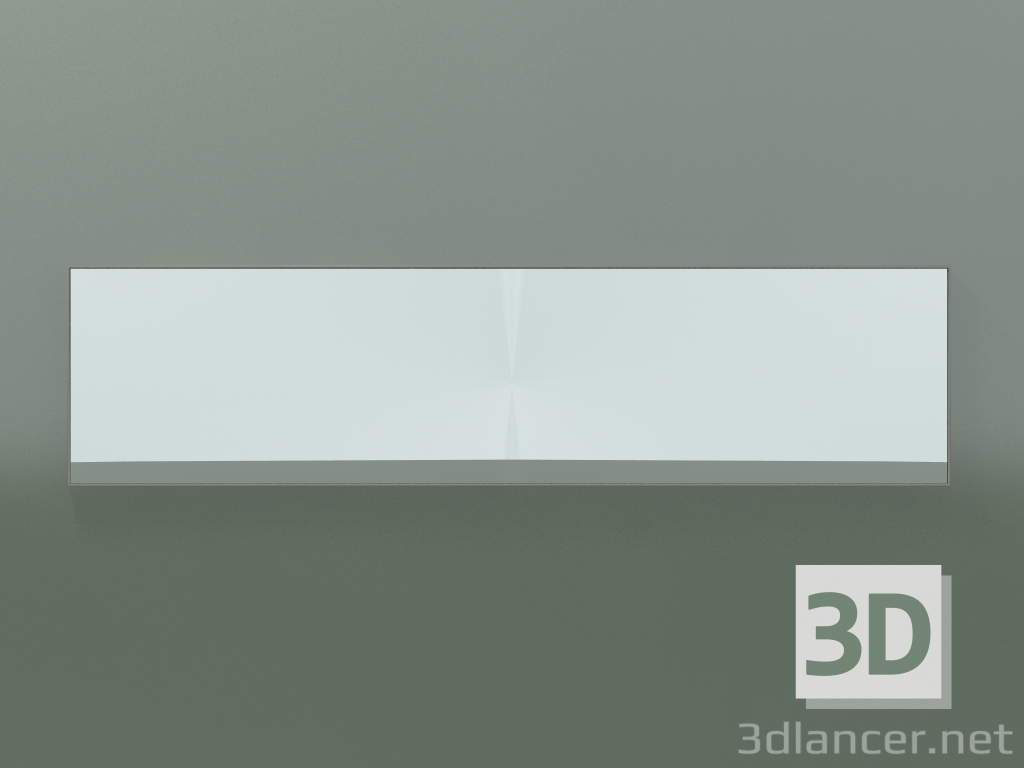 modèle 3D Miroir Rettangolo (8ATHB0001, Argile C37, H 48, L 192 cm) - preview