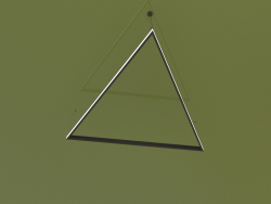 Luminaire TRIANGOLO CTÉ (1695 mm)