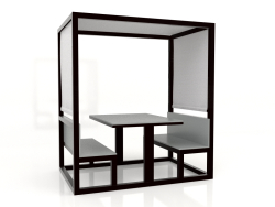 Dining booth (Black)