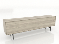 Mueble TV GRANDE 2000 mm (roble aclarado)