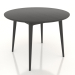 3d model Dining table Ekarma round 1000 mm (Oak black) - preview