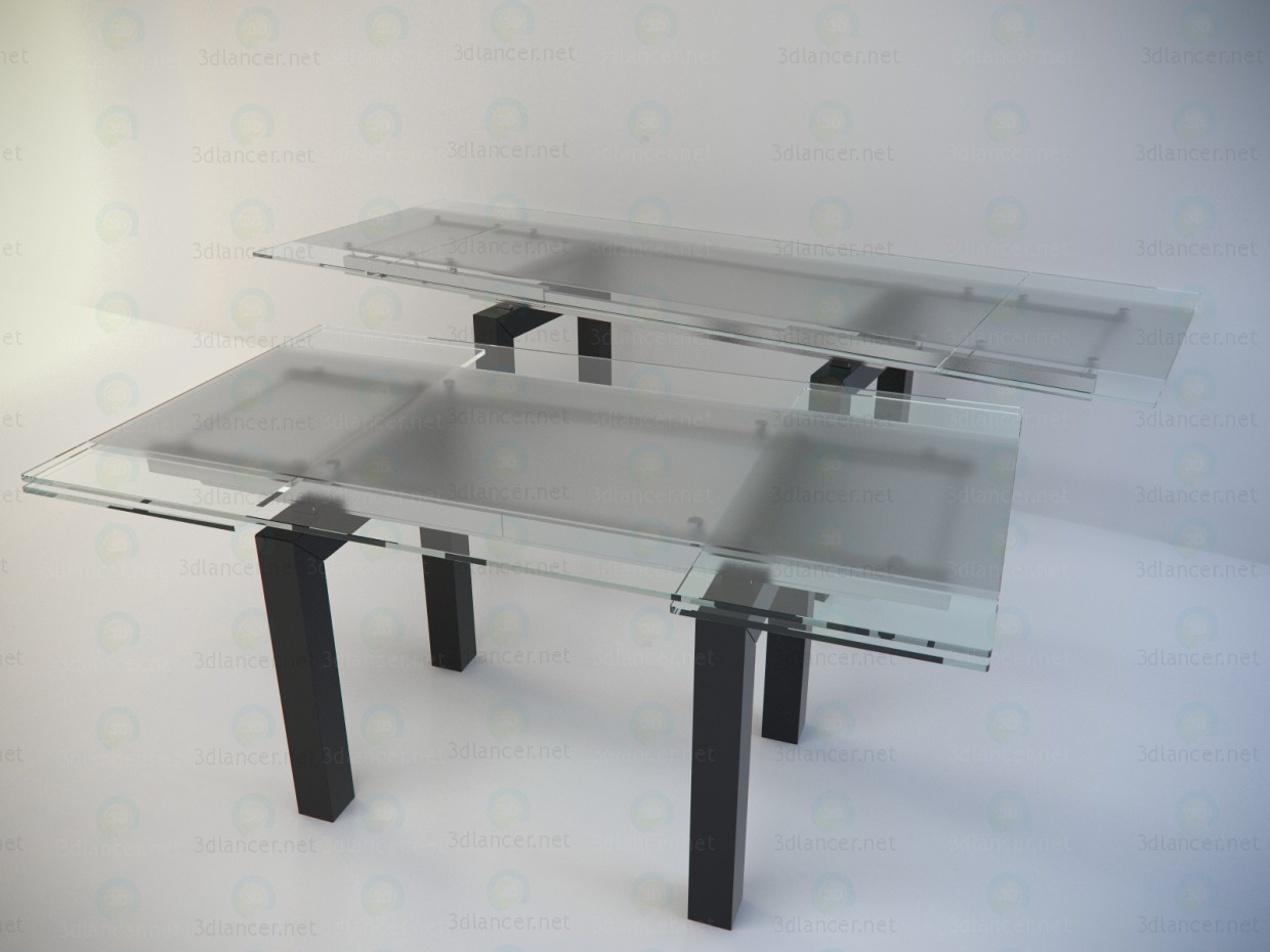 3d model Table sliding Cattelan - Smart - preview