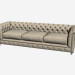 3D Modell Sofa alt CHESTER (101.005 XXL-F01) - Vorschau