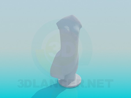 modello 3D Scultura - anteprima