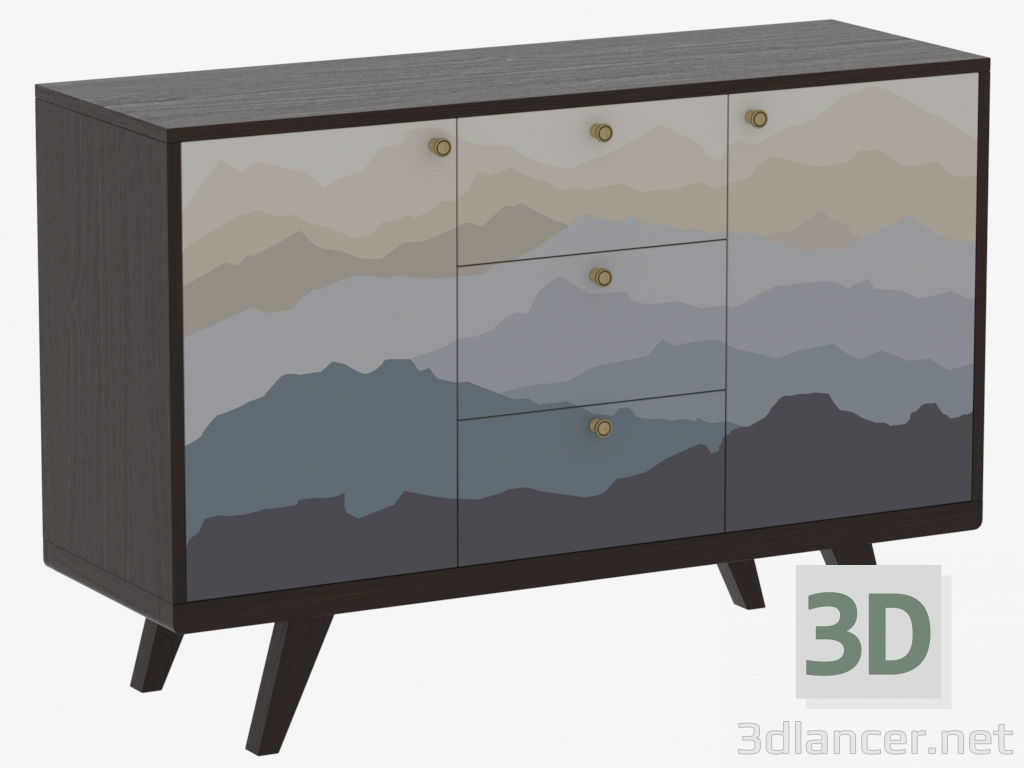 3d model Chest of drawers THIMON (IDC007002021) - preview