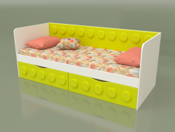 Sofá cama para adolescentes con 2 cajones (Lima)