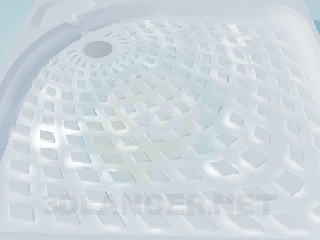 3d модель Поддон для душа с текстурой – превью 3d модель Поддон для душа с текстурой – превью