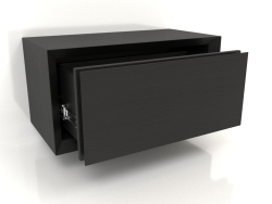 Cabinet TM 011 (open) (400x200x200, wood black)