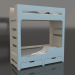 3 डी मॉडल बंक बेड मोड एचआर (यूबीडीएचआर0) - पूर्वावलोकन