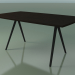 3d model Soap-shaped table 5431 (H 74 - 90x160 cm, legs 150 °, veneered L21 venge, V44) - preview
