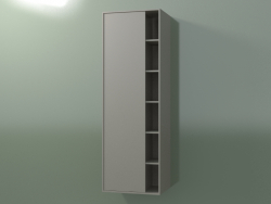 Wall cabinet with 1 left door (8CUCEDS01, Clay C37, L 48, P 36, H 144 cm)