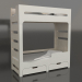 3D Modell Etagenbett MODE HR (UWDHR0) - Vorschau
