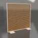 3d model Partition made of artificial wood and aluminum 150x150 (Roble golden, Sand) - preview