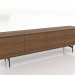 modèle 3D Meuble TV LARGE 2000 mm (noyer clair) - preview